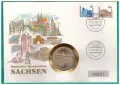 НУМИЗМАТИЧЕН ПЛИК С МАСИВЕН ПЛАКЕТ (NUMISBRIEF) - ГЕРМАНИЯ, снимка 1