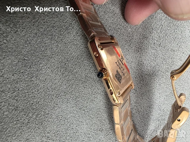 Дамски луксозен часовник Cartier , снимка 5 - Дамски - 56715988