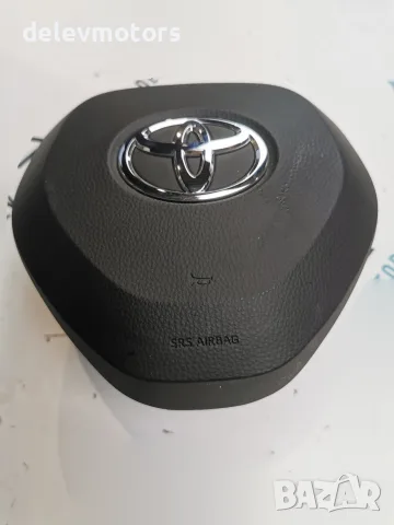 Модул въздушна възглавница за волан Autoliv Черен капак, двупинова букса за Toyota Corolla 1.8 VVTi