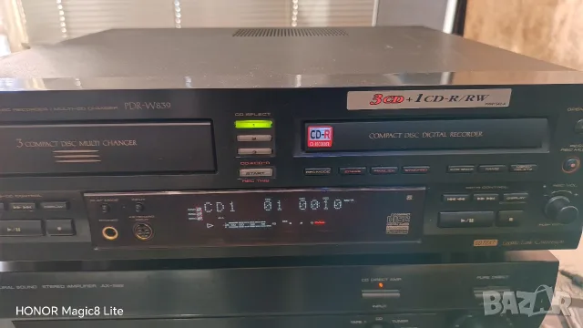 Pioneer PDR-W839 - 3CD Changer + Recorder, снимка 3 - Аудиосистеми - 56627213
