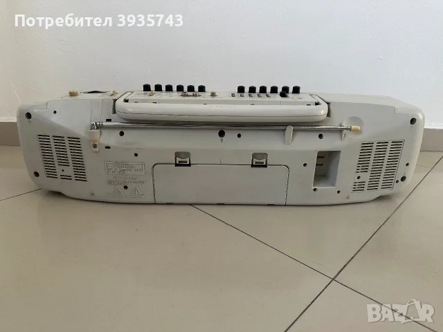 Sony CFS- WQ305S boombox , снимка 5 - Радиокасетофони, транзистори - 56665019