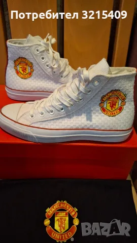 Manchester united  Нови мъжки кецове 
