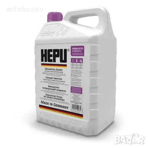 Антифриз-концентрат HEPU® P999 SUPER+ G12++/G40 (розов) - концентрат 5L