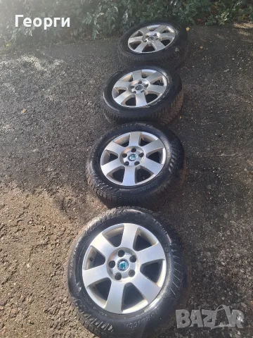 Джанти със Зимни Гуми  195/65/15- 5х112 VW Skoda/Seat/Audi 