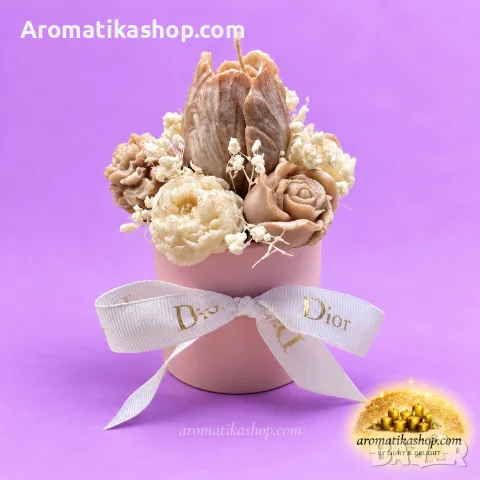 „Champagne Whisper“ – Ароматен соев букет