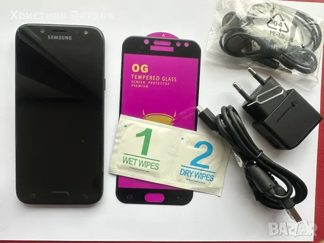 КАТО НОВ !!! Samsung Galaxy J5 модел 2017 - Черен - Фабрично Отключен !!!
