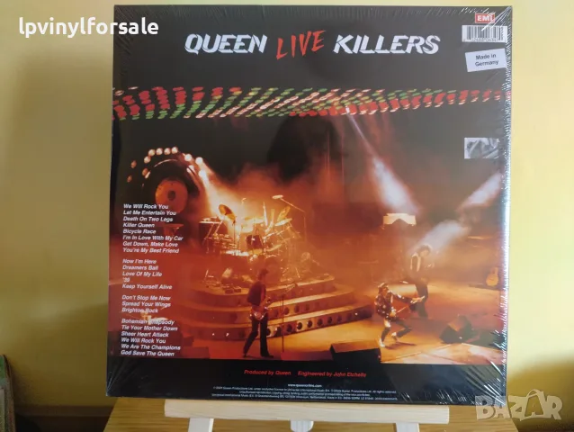  Queen ‎– Live Killers , снимка 2 - Грамофонни плочи - 56645616