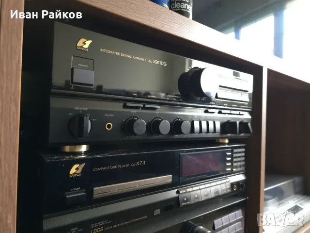Продавам топ модел усилвател SANSUI AU-X911DG, снимка 1 - Ресийвъри, усилватели, смесителни пултове - 52266822