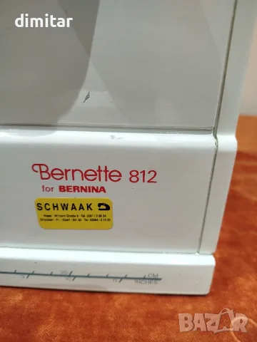 Шевна машина BERNETE 812, снимка 4 - Шевни машини - 56680561