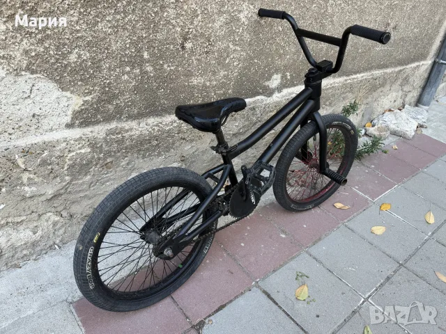 BMX колело черно, снимка 7 - Велосипеди - 56560205