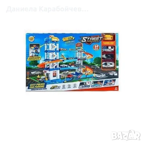 Полицейски паркинг на 4 етажа, снимка 2 - Коли, камиони, мотори, писти - 56660701
