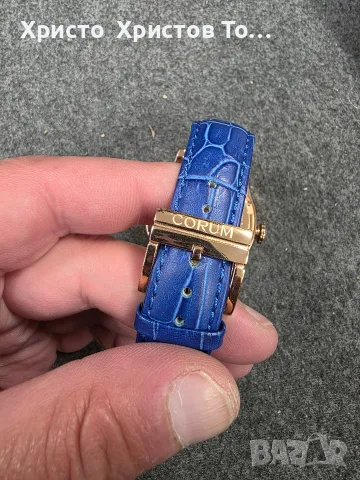 Мъжки луксозен часовник  Corum, снимка 5 - Мъжки - 56682380
