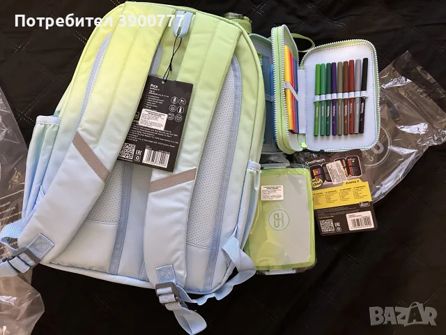 Ученическа раница и пособия Coolpack - Pick - Gradient Mojito, снимка 5 - Раници - 56643559