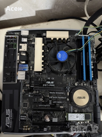 ASUS Z97-PRO 1150  и 
Процесор i7-4770K
