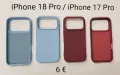 Силиконов калъф за iPhone 18 Pro / iPhone 17 Pro, iPhone 18 Pro Max, iPhone 17 Pro Max, снимка 1