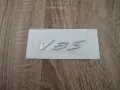 сребриста емблема V8S за Bentley, снимка 1