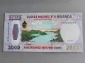 Банкнота - Руанда - 2000 франка UNC | 2024г., снимка 2