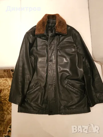 Мъжка Кожена Шуба Dinamo 3XL