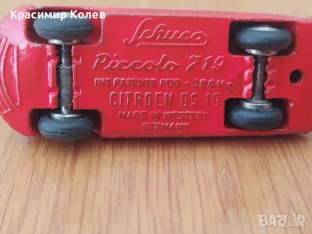 Стари колички Schuco piccolo , снимка 3 - Колекции - 56638861