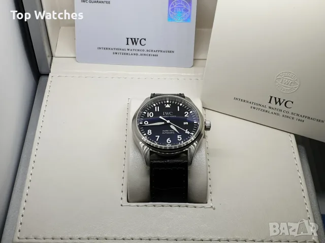 IWC Mark XIII 40mm Steel Black Dial Automatic, снимка 2 - Мъжки - 56616697
