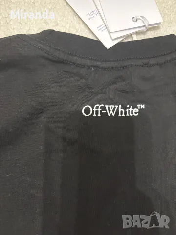 Off White мъжка тениска М, снимка 5 - Тениски - 56647561