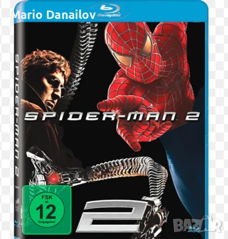 Spider Man 1 + 2 Blu Ray / Спайдър Мен 1 + 2 Блу рей, снимка 3 - Blu-Ray филми - 56741262