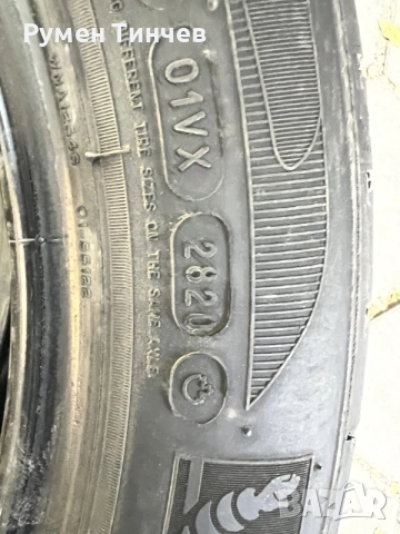 2бр всесезонни гуми 215-55-17, снимка 4 - Гуми и джанти - 56655477