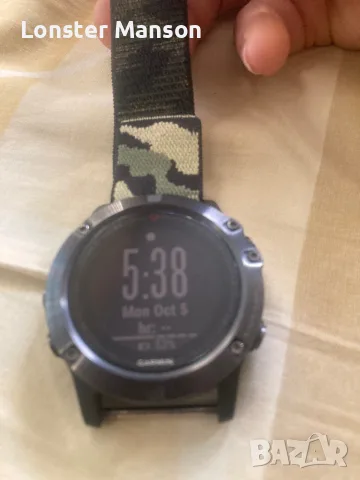 Garmin fenix 5 sapphire  51 mm, снимка 2 - Смарт часовници - 56684897