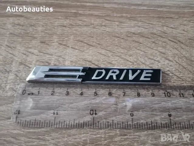 черна емблема BMW Е drive, снимка 2 - Аксесоари и консумативи - 56567157