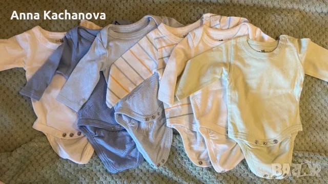 Бебешки дрешки момче до 56см, снимка 7 - Комплекти за бебе - 56702508