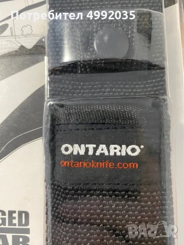 Ловен нож Ontario Spec Plus Guthook 08817, снимка 9 - Екипировка - 56683407