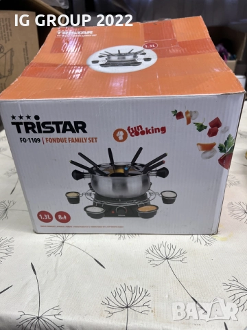 Електрическо фондю Tristar FO-1109 – 1400W, 1.3L, за 8 души