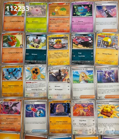 59 Pokemon оригинални карти!, снимка 3 - Карти за игра - 56567766