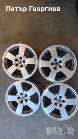 ОРИГИНАЛНИ АЛУМИНИЕВИ ДЖАНТИ ШКОДА-5x100x57.1-16цола