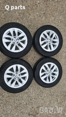 алуминиеви джанти 5х100 за шкода фабия 5.5Jx15 ET40