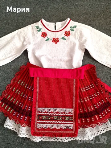 Народна носия  2-4 г - 35 €, снимка 7 - Детски комплекти - 56658142