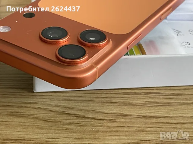 Бартер iPhone 17 pro 512gb гаранционен, снимка 5 - Apple iPhone - 56575494