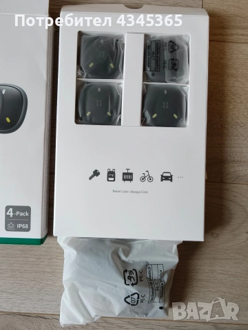 UGREEN FineTrack Mini Duo 2 – 4 Bluetooth тракера за Android и iPhone, снимка 2 - Друга електроника - 56745312