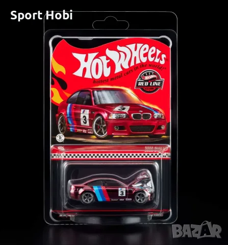 Hot Wheels RLC BMW M3 2006 Red Е46