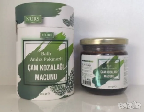 NURS - Билкова паста с борови шишарки, 240 гр.