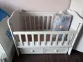 Детска кошара с люлеещ механизъм, снимка 3