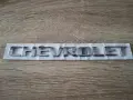 надпис емблема лого Chevrolet Шевролет, снимка 1
