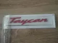Порше Porsche Taycan надпис емблема, снимка 3