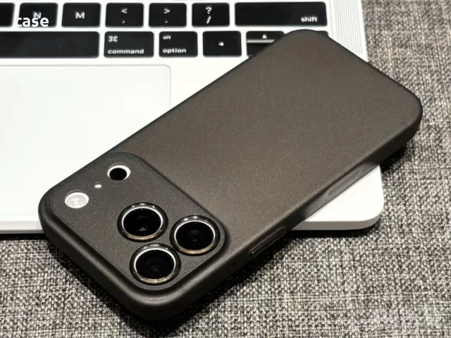 Phone 18pro, 18pro max, 17pro,17promax ултра тънък кейс силиконов мат