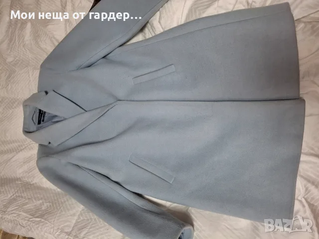 Палто небесно син нюанс Reserved .rS , снимка 4 - Палта, манта - 56569227