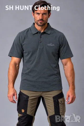 CHEVALIER Herren Polo-Shirt Whats Pique Navy размер M тениска - 267