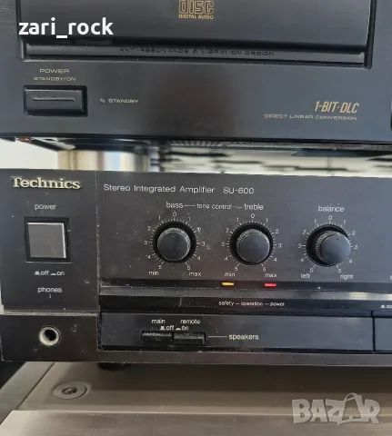 Усилвател Technics SU 600 и  Cd Pioneer Pd 6700