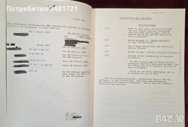 Official CIA Manual. Human Resource Exploitation Training Manual, снимка 3 - История, политика и общество - 56717321