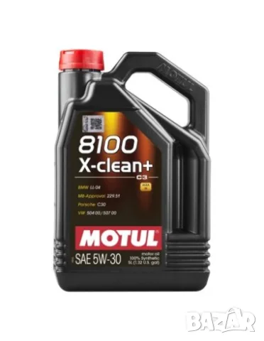 Моторно масло MOTUL 8100 X-Clean+ 5W-30 5 л