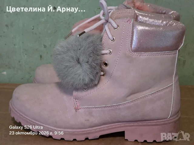 Дамски зимни боти , снимка 2 - Дамски боти - 56630008